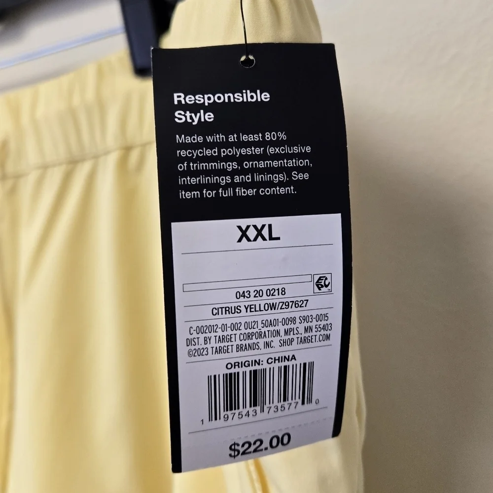 Original Use Swim Trunks Citrus Yellow XXL